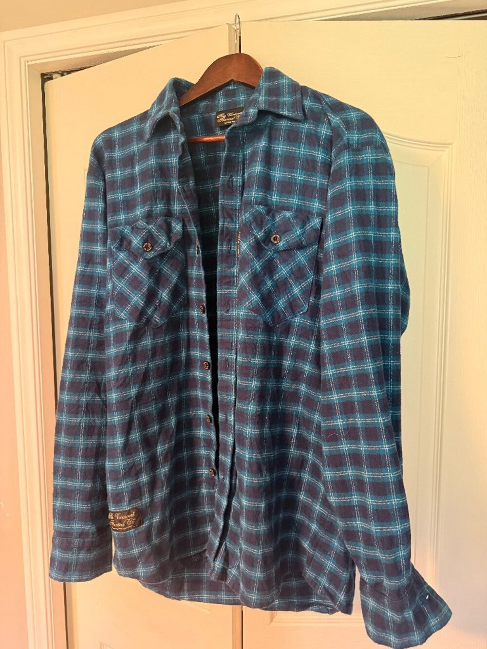 Vermont Flannel Shirt Medium (Made in the USA)